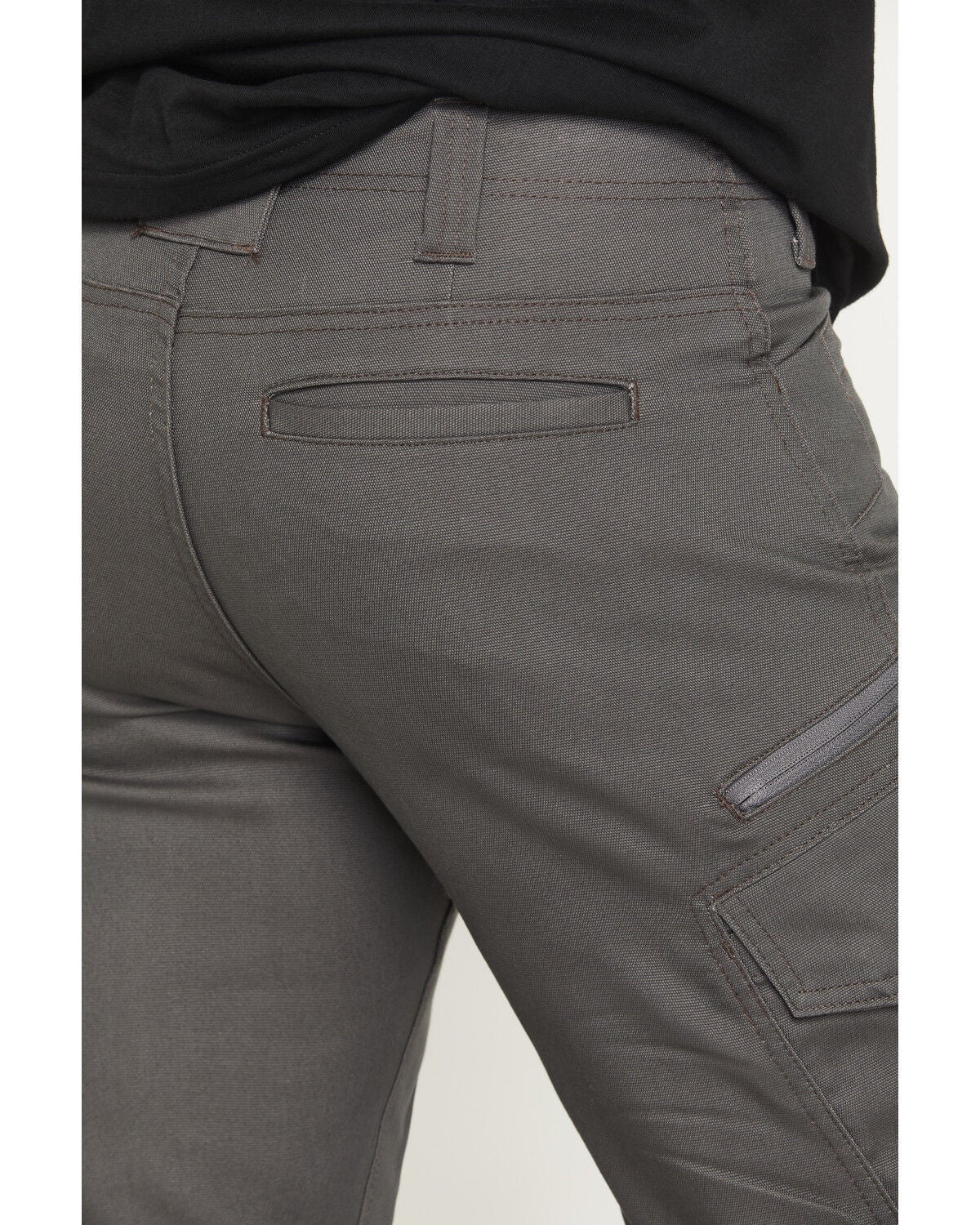 Image #4 - Dickies Men's Tradebuilt Duck Cargo Pants, Charcoal, hi-res