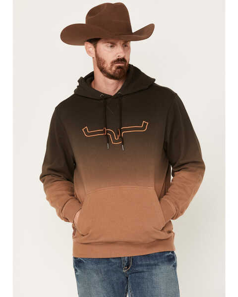 Kimes Ranch Men's Boot Barn Exclusive Layton Hooded Sweatshirt, Brown, hi-res