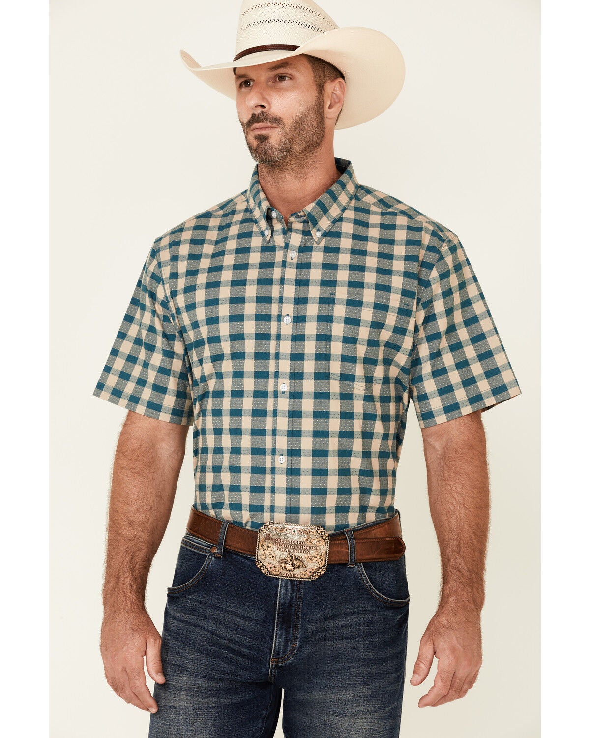 Cody James Core Men's Night Rider Plaid 