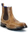 Image #1 - Bed Stu Men's Brady Trek Chelsea Ankle Boots - Round Toe, Tan, hi-res