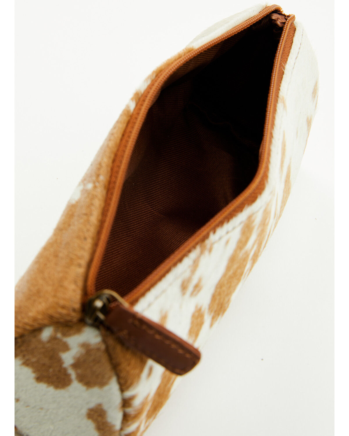 Image #3 - Myra Women's Leather & Cowhide Multi-Pouch, Brown, hi-res