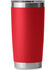 Image #2 - YETI Rambler 20 oz MagSlider Lid Tumbler, Red, hi-res