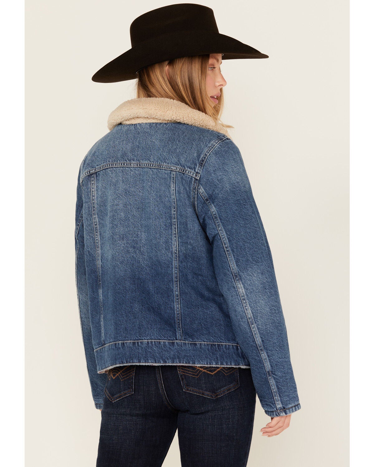 Image #4 - Idyllwind Women's Diamondhead Reversible Denim Blanket Jacket, , hi-res
