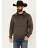 Image #1 - Kimes Ranch Men's Boxer Quarter Zip Pullover, Charcoal, hi-res