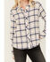 Image #2 - Idyllwind Women's Binkley Plaid Print Long Sleeve Pearl Snap Western Shirt, Ivory, hi-res
