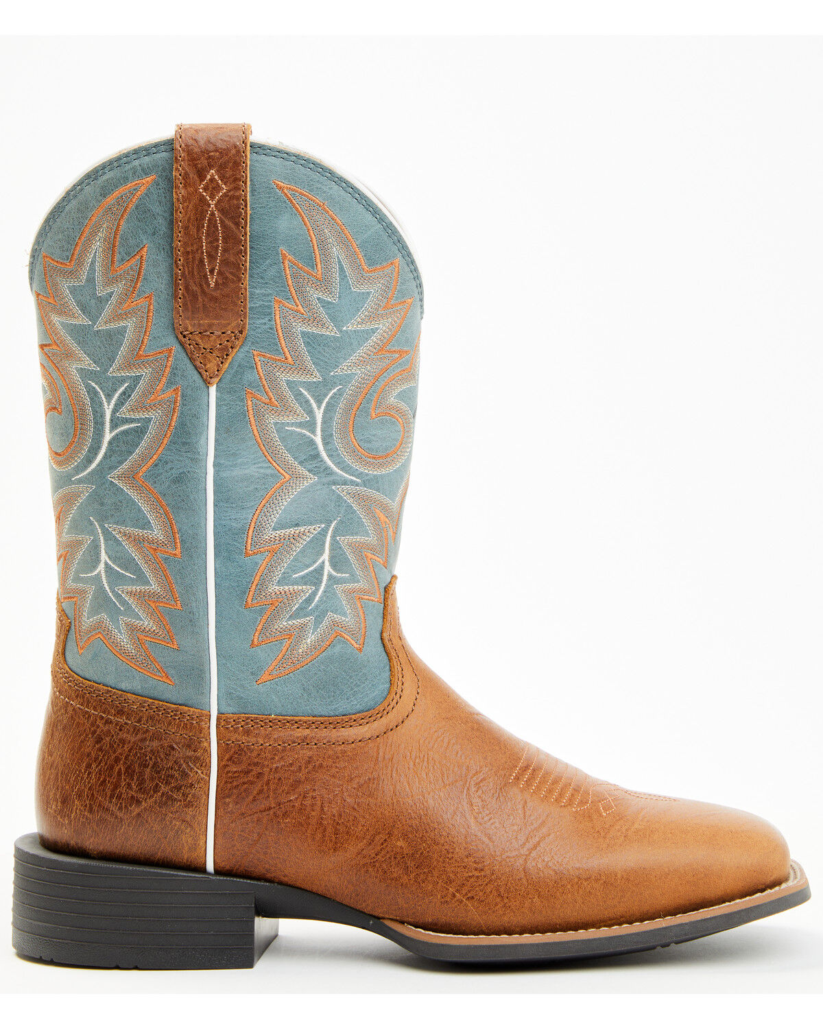Image #2 - Cody James Men's Badge Xero Gravity™ Western Boots - Broad Square Toe, Brown, hi-res