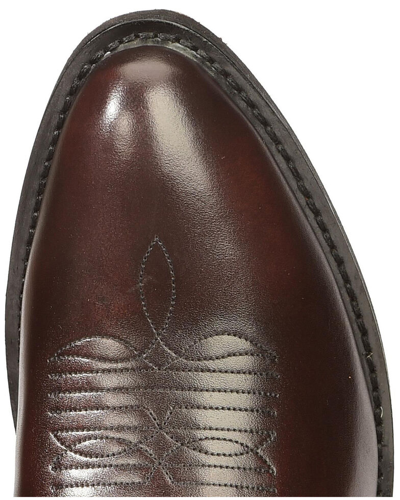 Laredo Men's London Western Boots - Round Toe, Black Cherry, hi-res