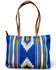 Image #1 - Ranch Junkie Women's Large Dakota Southwestern Handwoven Saddle Blanket Bag, Multi, hi-res