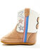 Image #3 - Boot Barn Infant Star Poppet Boots - Round Toe, Red/white/blue, hi-res