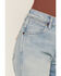 Image #2 - Wrangler Women's High Rise Light Wash 70's Flare Stretch Denim Jeans, Light Wash, hi-res