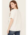 Image #4 - Wrangler X Diamond Cross Ranch Women's Eagle Short Sleeve Graphic Tee, White, hi-res