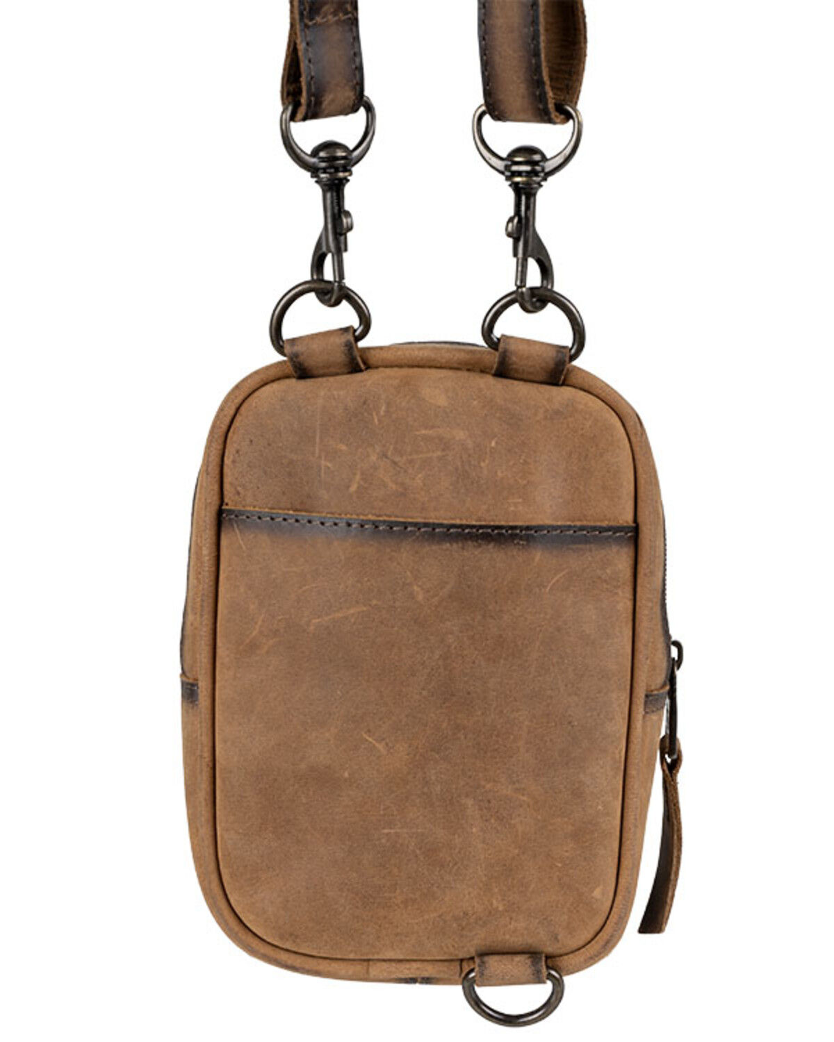Image #4 - STS Ranchwear by Carroll Women's Cowhide Auzlyn Crossbody Bag, Tan, hi-res