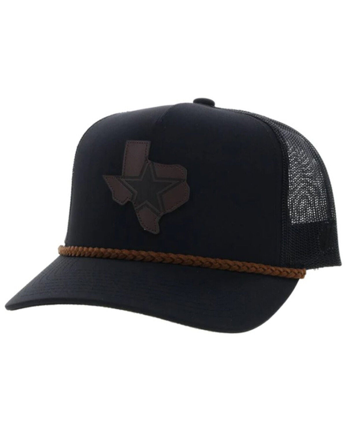 Hooey Men's Dallas Cowboys Trucker Cap, Black, hi-res