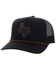 Image #1 - Hooey Men's Dallas Cowboys Trucker Cap, Black, hi-res