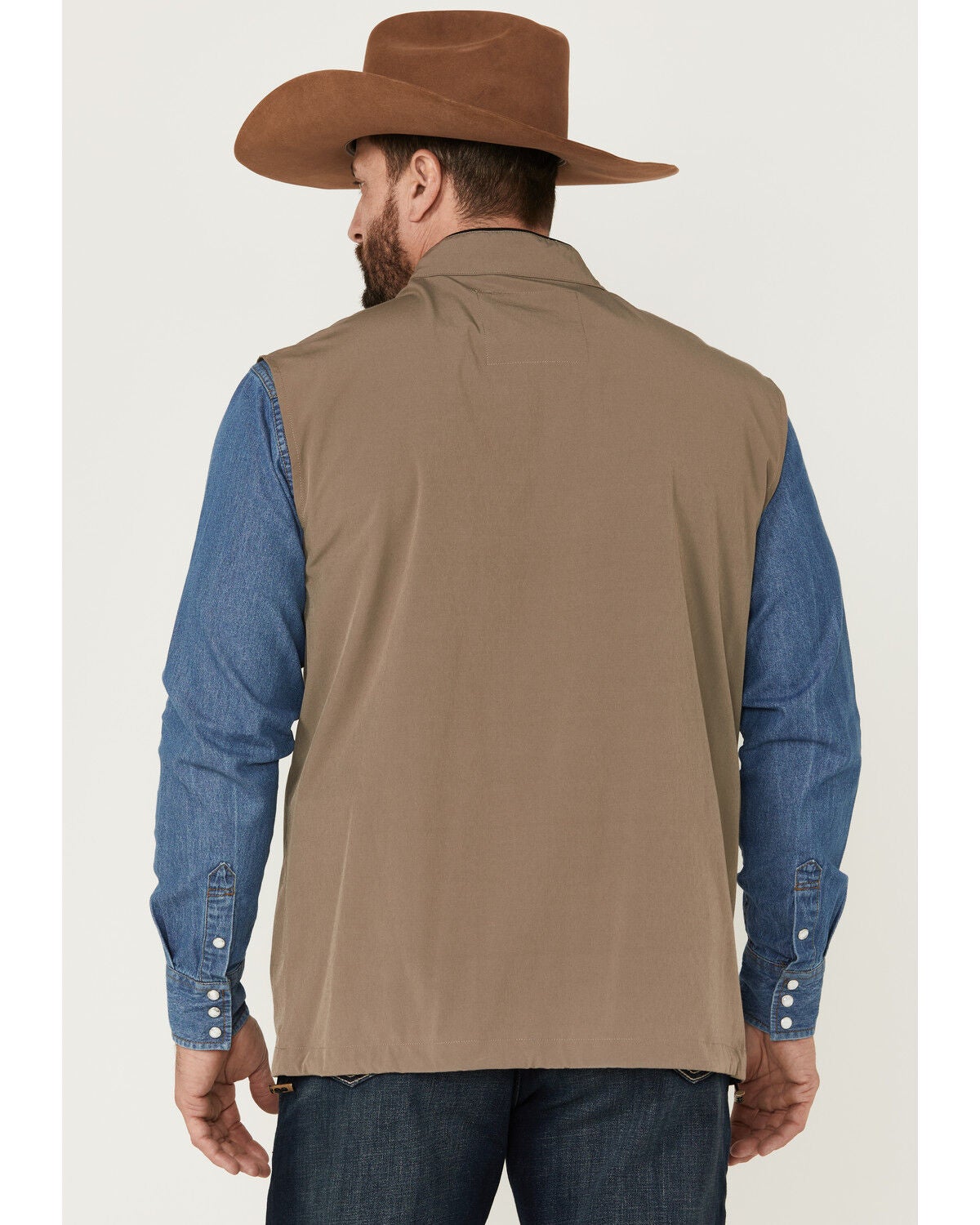 Image #4 - Cinch Men's Lightweight Silicone Zip-Front Vest, , hi-res