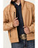 Image #3 - Cowboy Hardware Men's Buckskin Triple Barb Logo Softshell Jacket, , hi-res