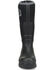 Image #3 - Carolina Men's Short Puncture Resisting Rubber Boots - Steel Toe, Black, hi-res