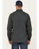 Image #4 - Hawx Men's FR Plaid Print Long Sleeve Button-Down Western Work Shirt, Black, hi-res