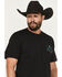 Image #4 - Howitzer Men's Liberty or Death Short Sleeve Graphic T-Shirt, Black, hi-res