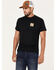 Brixton Men's Alpha Square Camo Logo Graphic T-Shirt , Black, hi-res