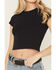 Image #3 - Free People Women's Protagonist Tee, Black, hi-res
