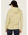 Image #4 - Carhartt Women's Relaxed Fit Midweight Logo Graphic Hoodie, Sand, hi-res