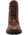 AdTec Men's 9" Kiltie Work Boots - Soft Toe, Chestnut, hi-res