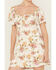 Image #3 - Originality Women's Boot Barn Exclusive Emma Floral Print Mini Dress, Ivory, hi-res