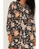 Image #2 - Revel Women's Floral A-Line Dress, Black, hi-res