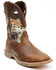 Image #1 - Double H Men's Kryptek Waterproof Western Boots - Broad Square Toe, Brown, hi-res