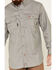 Image #3 - Ariat Men's FR Solid Vent Long Sleeve Button Down Work Shirt, Silver, hi-res