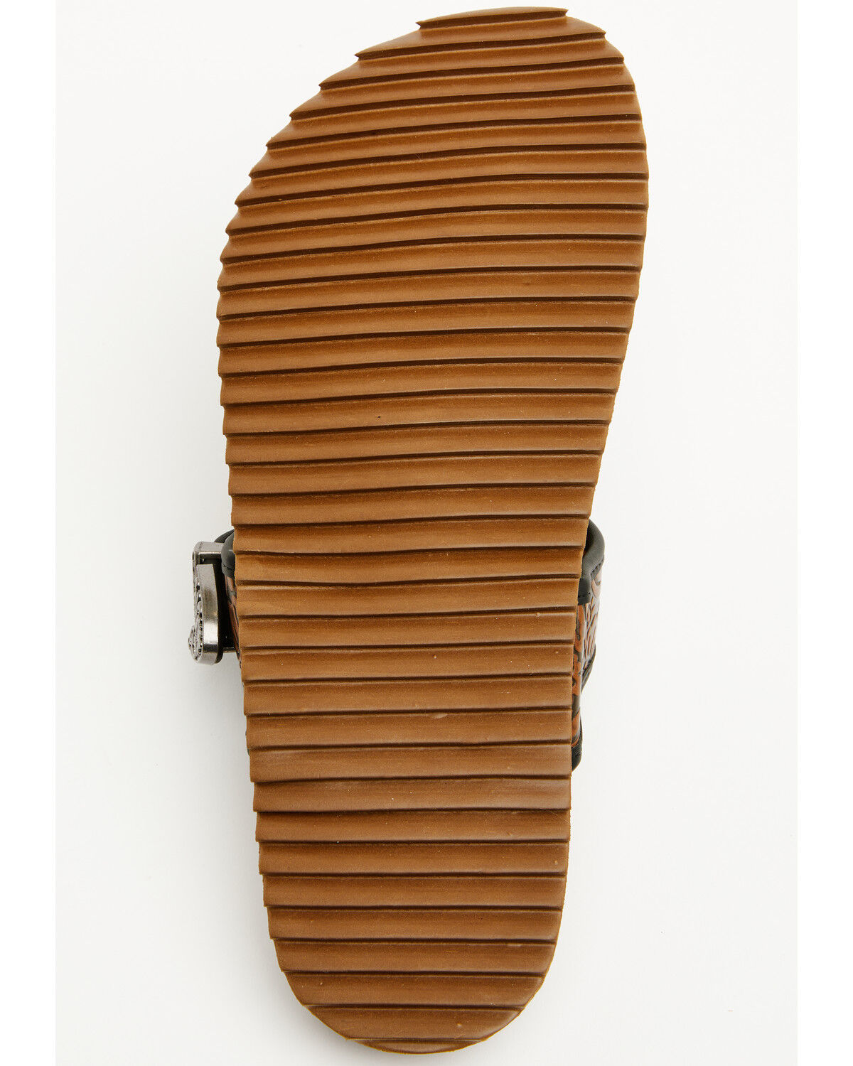 Image #7 - Very G Women's Texas Embossed Sandals, Black, hi-res