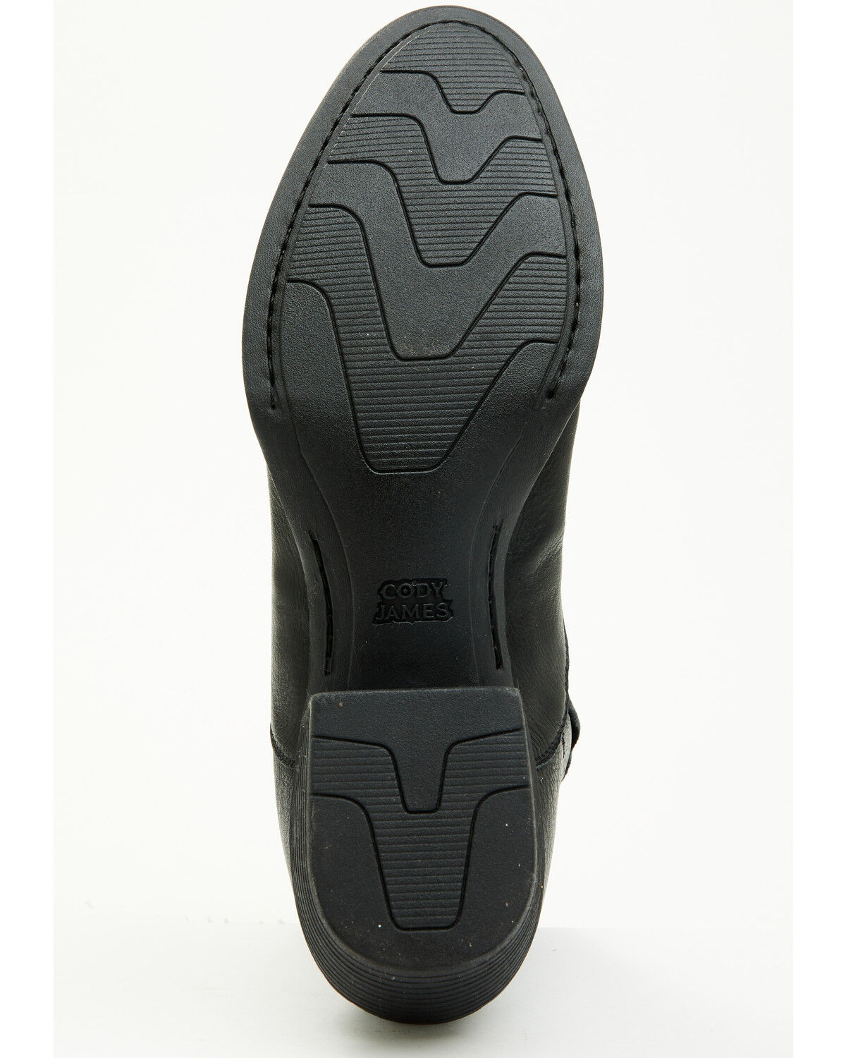 Image #7 - Cody James Men's Larsen Western Ankle Boots - Round Toe, Black, hi-res