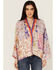 Image #3 - Johnny Was Women's Cosmo Nana Reversible Patchwork Floral Print & Paisley Bandana Kimono, Multi, hi-res