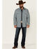 Image #2 - Cody James Men's Bonded Small Plaid Long Sleeve Snap Western Flannel Shirt , , hi-res