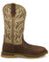 Image #2 - Twisted X Women's 11" UltraLite X™ Work Boots - Nano Toe, Brown, hi-res