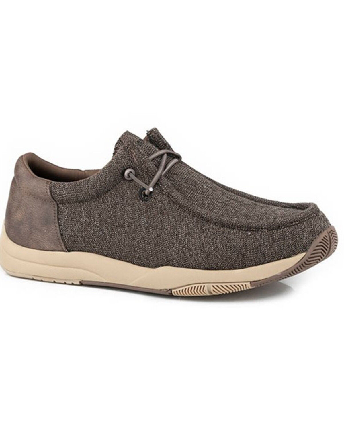 Image #1 - Roper Men's Hang Loose Casual Shoes - Moc Toe, Brown, hi-res