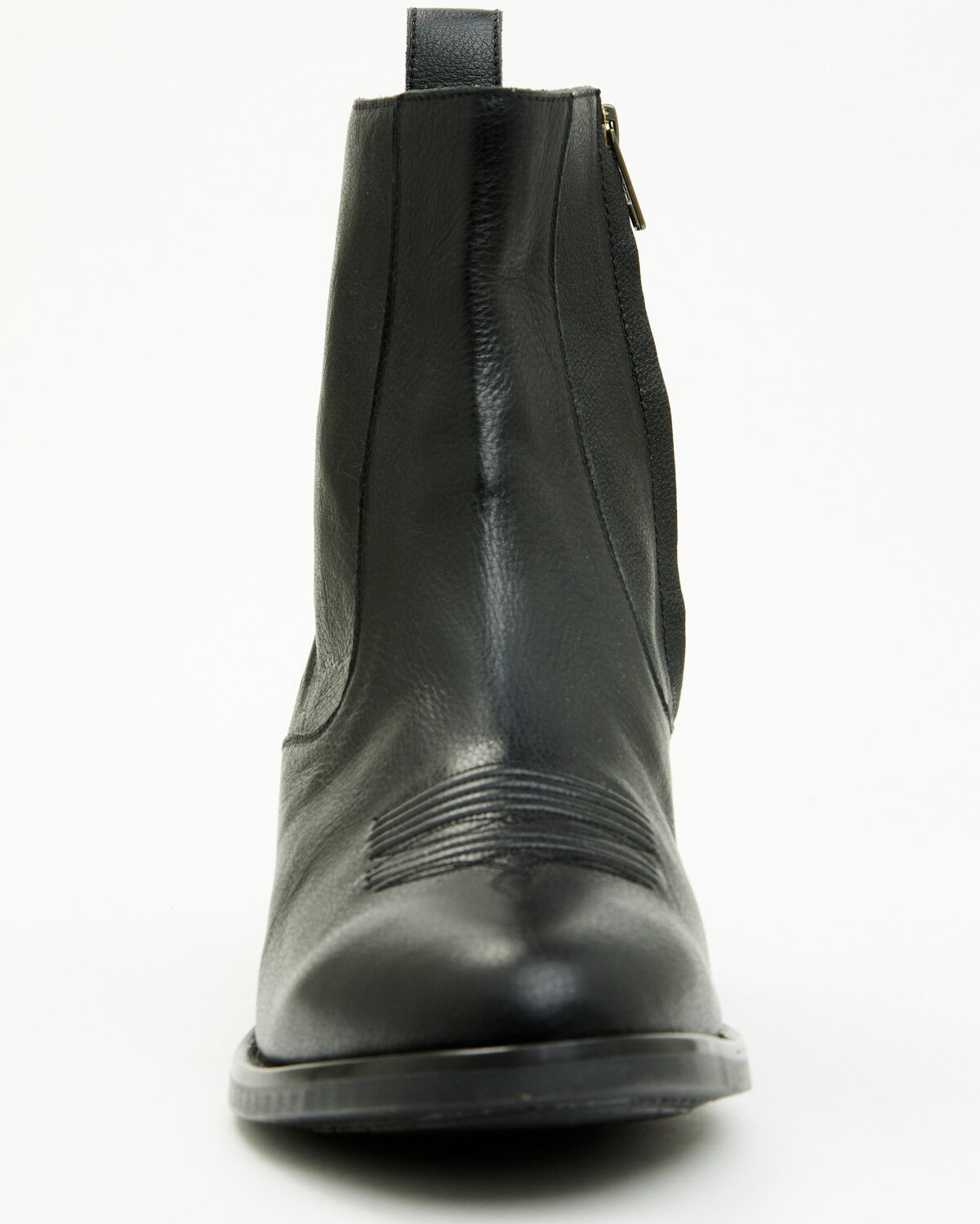 Image #4 - Cody James Men's Larsen Western Ankle Boots - Round Toe, Black, hi-res