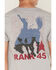 Image #4 - RANK 45® Boys' Americana Cowboy Logo Short Sleeve Graphic T-Shirt, Silver, hi-res