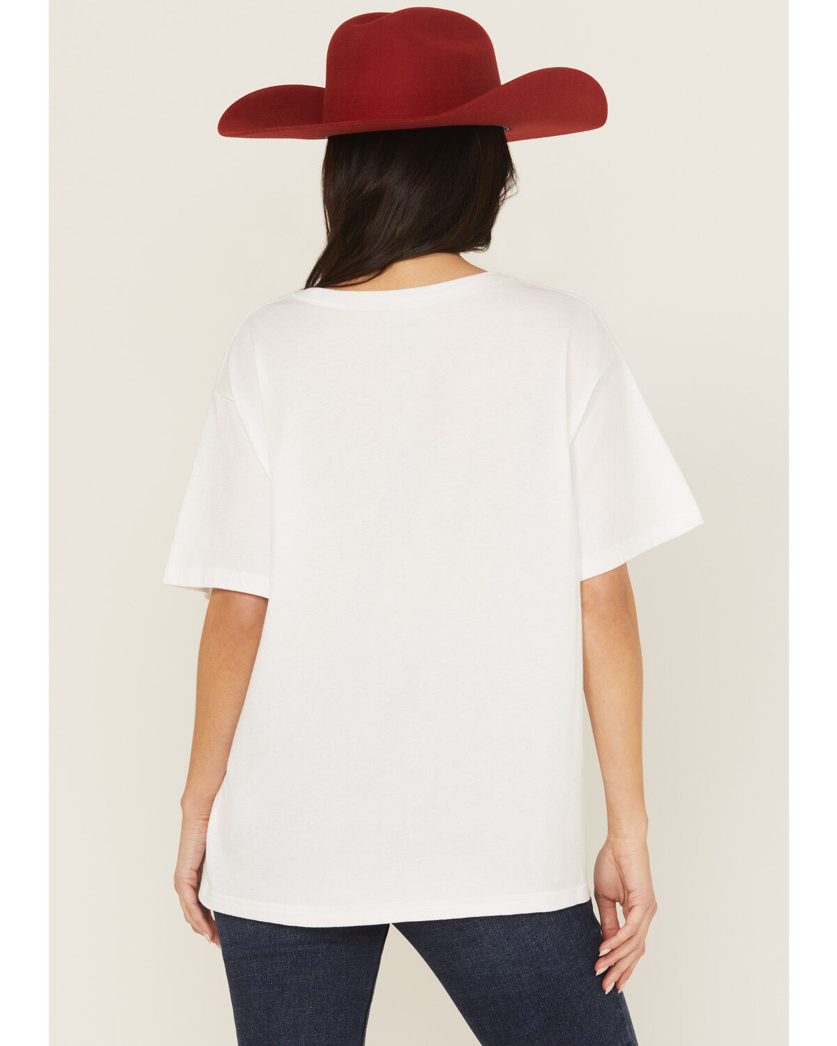 Image #4 - Wrangler Women's Rider Logo Short Sleeve Graphic Tee, White, hi-res