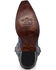 Image #5 - Circle G Women's Distressed Embroidered Triad Ankle Boots - Snip Toe, Blue, hi-res