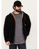 Image #3 - Hawx Men's Zip Front Hooded Zip Jacket - Tall, Black, hi-res