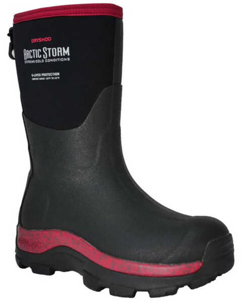 Image #1 - Dryshod Women's Cranberry Arctic Storm Winter Work Boots , Black, hi-res