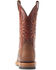Image #3 - Ariat Men's Arena Winner Western Performance Boots - Broad Square Toe, Brown, hi-res