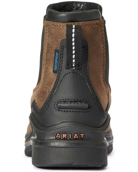 Image #3 - Ariat Women's Barnyard Twin Gore Boots - Round Toe, Brown, hi-res