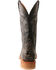 Image #5 - Twistex X Men's Ruff Stock Fill-Quill Ostrich Vamp Exotic Western Boot - Broad Square Toe, Black, hi-res