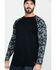 Image #3 - Ariat Men's Grey Camo FR Long Sleeve Work Raglan T-Shirt - Big, Camouflage, hi-res