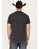 Image #4 - RANK 45® Men's Logo Short Sleeve Graphic T-Shirt, Black, hi-res