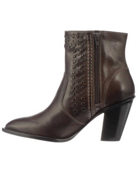 Lucchese Women's Piper Fashion Booties - Medium Toe, Chocolate, hi-res