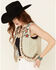 Image #3 - Double D Ranch Women's Song Of The West Suede Vest, Ivory, hi-res